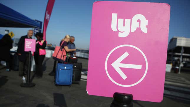Image for article titled Lyft Has Found A New Way To Light Money On Fire