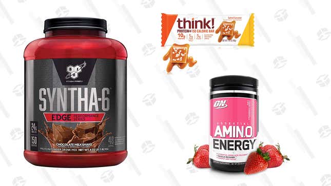 Energy, Diet and Workout Essentials Gold Box | Amazon