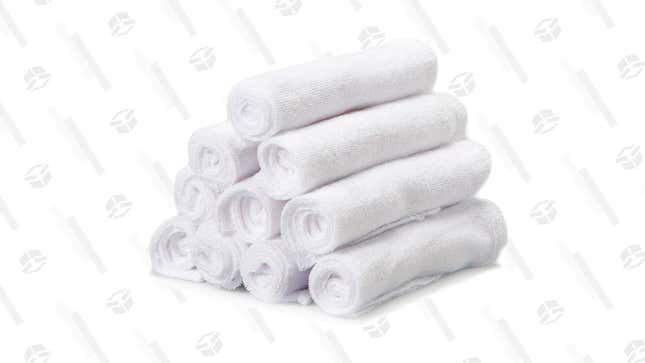 Spasilk 10 Pack Soft Terry Bath Washcloths | $4 | Amazon
