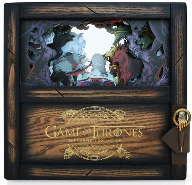 Imagen para el artículo titulado Empieza a ahorrar para la colección completa de Juego de Tronos: es todo lo épica que te podías imaginar