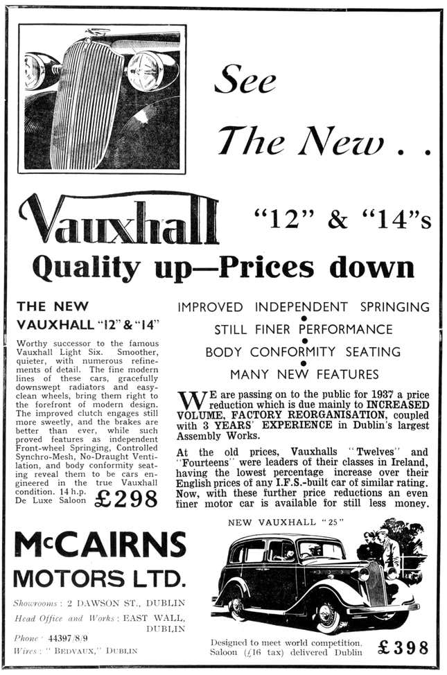 Image for article titled Ireland’s Other Cars