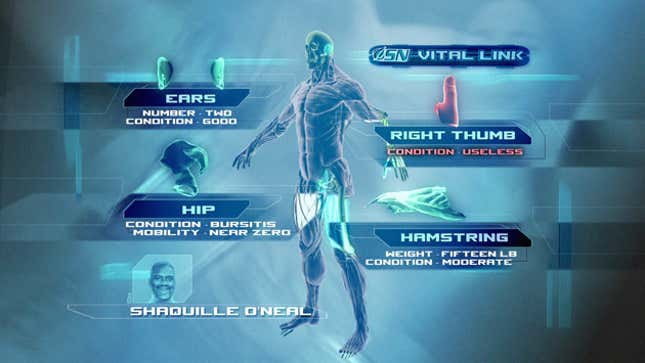 Image for article titled How Will Each Of Shaq's Body Parts Help The Mavs?