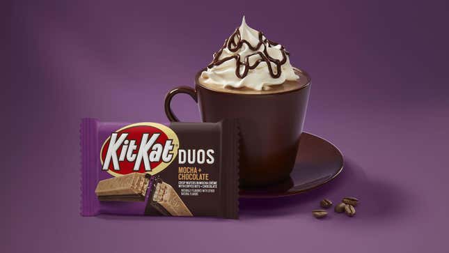 Image for article titled Gimme this mocha Kit Kat NOW!
