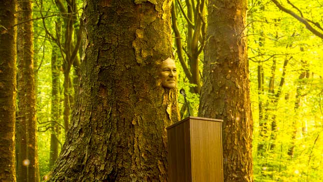 Image for article titled ‘Don’t Worry, I’ll Always Be Here To Fight Climate Change,’ Says Jay Inslee Before Ethereally Turning Into Majestic Oak