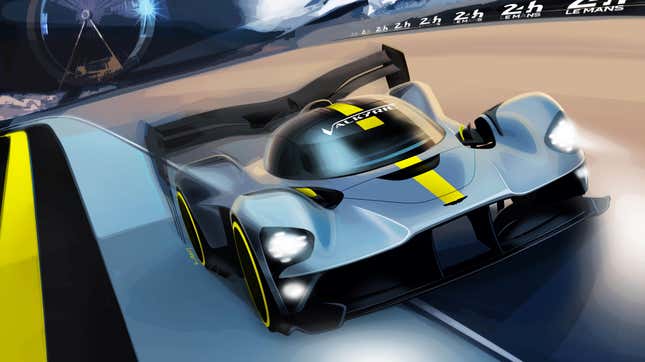 Image for article titled It&#39;s Happening: Aston Martin Will Take the Valkyrie to Le Mans&#39; Reborn GT1-Style Class in 2021