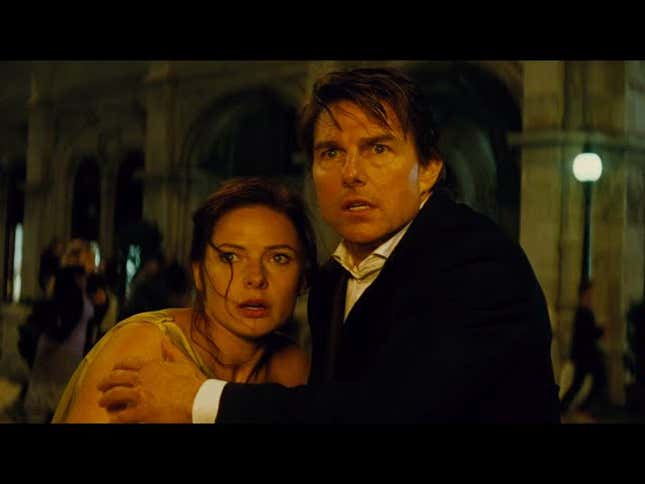 The trailer for <i>Mission: Impossible—Rogue Nation</i> hopes you like Tom Cruise jumping