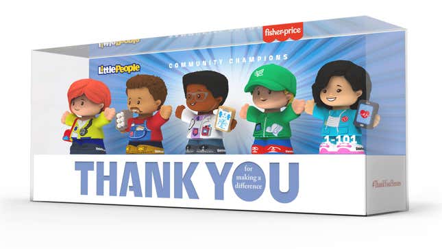 Image for article titled Thank You, Heroes: Fisher-Price&#39;s New Line of &#39;Little People&#39; Honors &#39;Community Champions&#39;