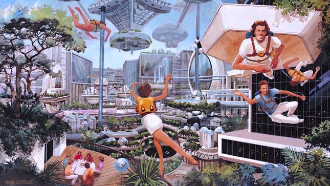 Image for article titled Drop Everything and Watch This New Documentary Series About Retro-Futuristic Space Artists