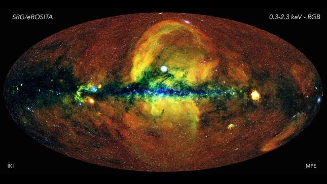 Imagen para el artículo titulado Este es el mapa más completo del Universo en rayos X