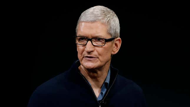 Image for article titled Apple Fans Disappointed After Company Unveils Same Overpriced CEO That Barely Fucking Works