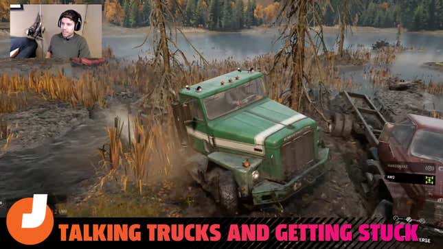 We're On A Rescue Mission To The Swamps On <i>Talking Trucks And Getting Stuck</i>