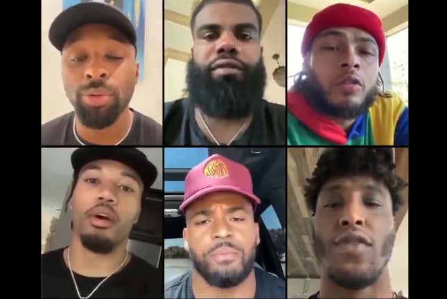 Image for article titled Patrick Mahomes, Zeke Elliot Among NFL Stars Demanding the League Condemn Racism, Admit to Silencing Colin Kaepernick