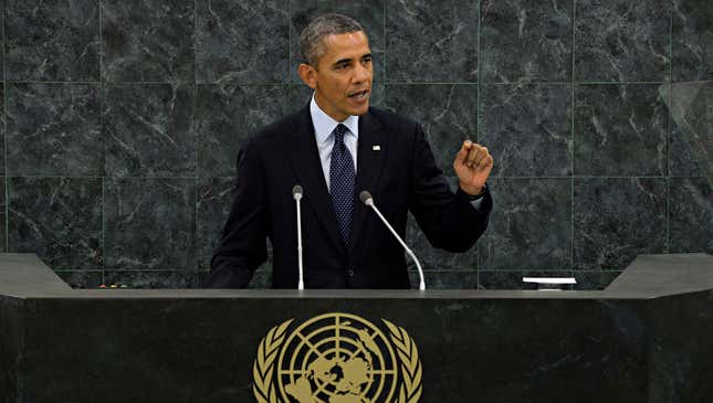 Image for article titled Highlights Of Obama’s Speech To The United Nations