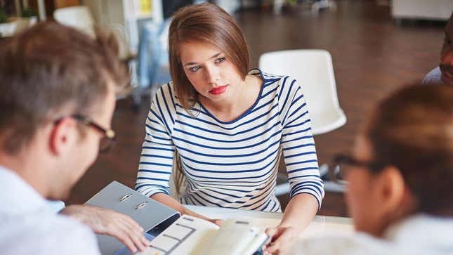 Image for article titled Woman Quickly Cycles Through Non-Threatening Voice Inflections Before Expressing Concern