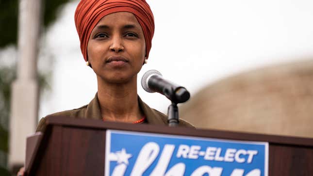 Image for article titled Republicans&#39; Terrifying Crusade Against Ilhan Omar Is Getting Even More Dangerous