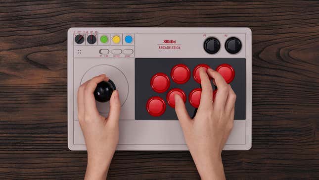 Image for article titled 8BitDo&#39;s New Arcade Stick Is Quite Charming