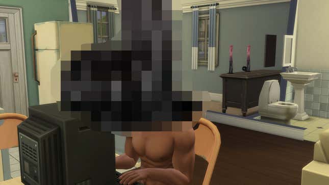 Image for article titled The Uplifting Tale Of &#39;Dildo Face&#39;, A Sim Who Dared To Dream