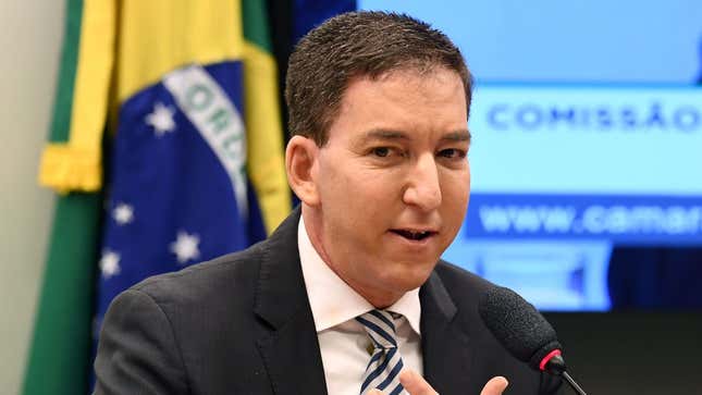 Glenn Greenwald in Brasilia, Brazil, on June 25, 2019.
