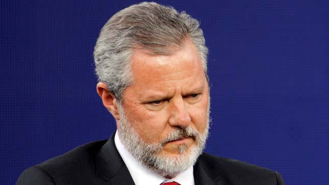 Image for article titled Liberty University Board Concerned Falwell’s Corruption Risks Undercutting College’s Mission Of Subjugating Women And Gay People