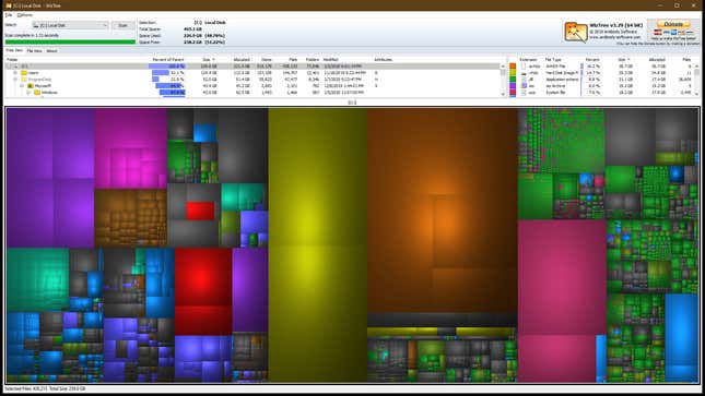 The Disk Space Analyzer for Windows