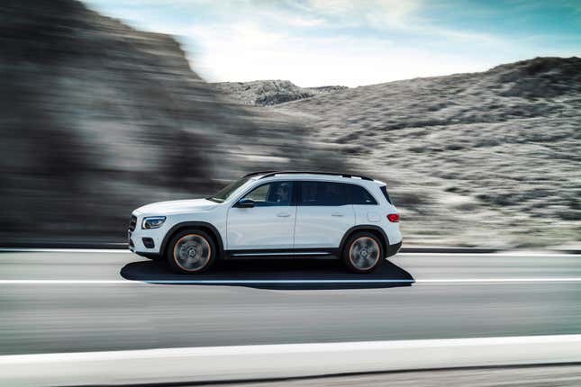 Image for article titled The Mercedes-Benz GLB Can Seat Seven Without Being Grotesquely Enormous