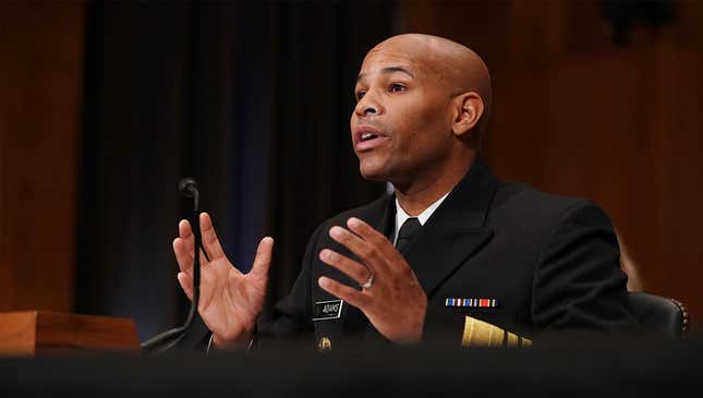Image for article titled Surgeon General Confirms A Bit Of Blow Here And There Won’t Kill Ya