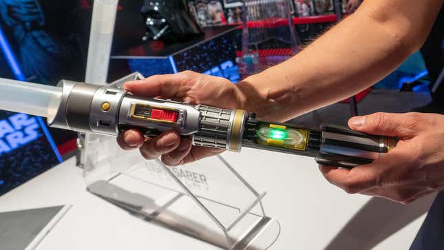 Hasbro Upgraded a Classic <i>Star Wars</i> Toy So You Can Learn How to Properly Swing a Lightsaber