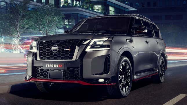 Image for article titled Let&#39;s Hear It For The Big, Dumb $105,000 Nissan Patrol Nismo
