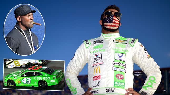 Michael Jordan is starting a NASCAR team for one reason: Bubba Wallace