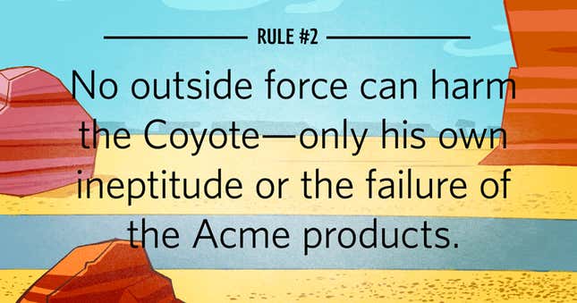 Image for article titled How Wile E. Coyote Explains The World