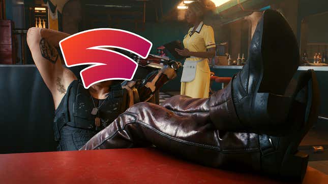 Image for article titled Cyberpunk 2077 Is Surprisingly Fine On Stadia