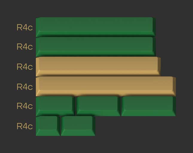 Image for article titled Legend Of Zelda Keycaps For Heroic Keyboards
