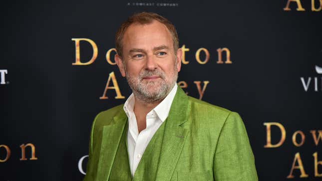 Image for article titled Hugh Bonneville says you can have another Downton Abbey movie after you finish your damn vaccines