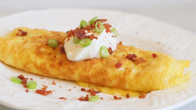 Image for article titled Add Pancake Batter to Eggs to Make a Superior Omelet