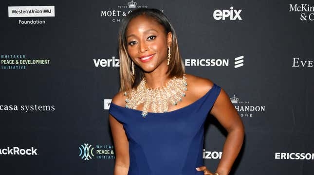 Isha Sesay attends the Whitaker Peace &amp; Development Initiative (WPDI) “Place for Peace” on September 27, 2019 in New York City.