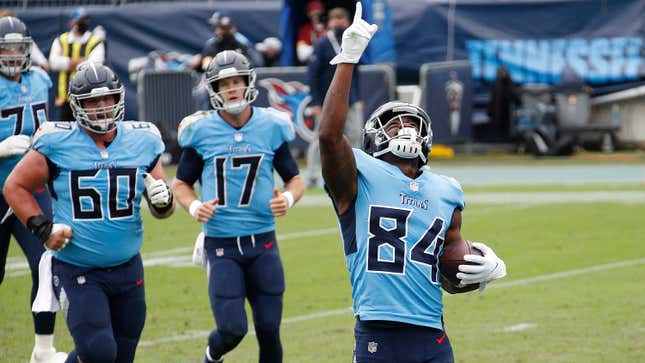 Tennessee Titans wide receiver Corey Davis lost his older brother Titus to kidney cancer.