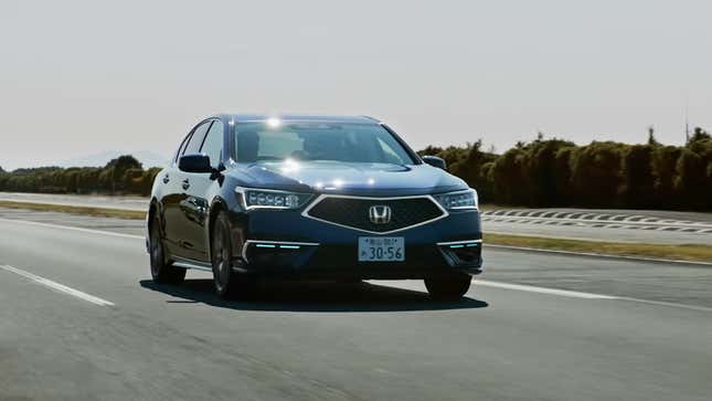 Image for article titled The Honda Legend Honors Its Nameplate And Becomes First Certified Level 3 Automated Car
