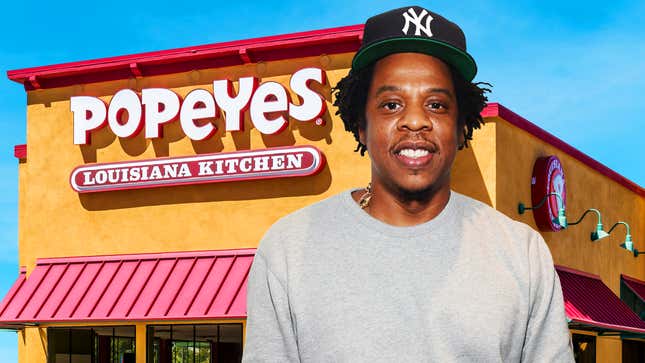 Image for article titled A Case for Why Jay-Z Should Forget About the NFL and Just Buy a Popeyes Franchise