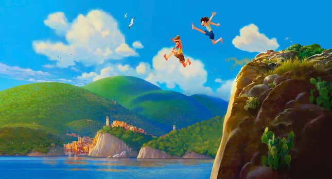 Imagen para el artículo titulado La próxima película de Pixar se llama Luca y cuenta una aventura veraniega en la costa de Italia con un giro inesperado