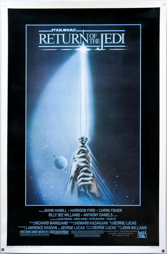 Image for article titled The Best Star Wars Movie Posters of All Time