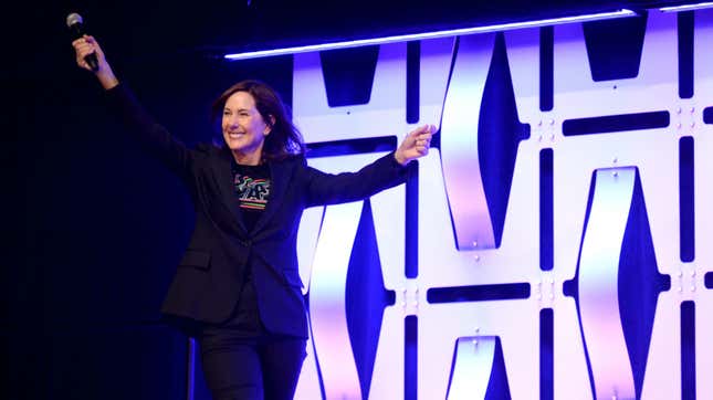 Kennedy takes the stage at Star Wars Celebration.