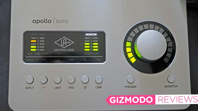 Image for article titled The Apollo Solo Turns Your Mac Into a Recording Studio