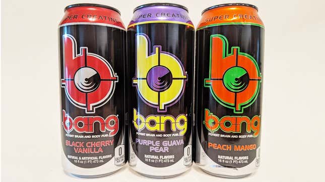 Image for article titled 19 Flavors Of Bang Energy Reviewed (And Then Mixed Together)