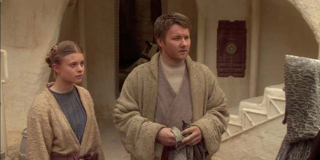 Both Joel Edgerton and Bonnie Piesse are back as Own and Beru Lars in the Obi-Wan TV series.