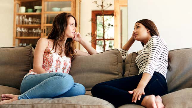 Image for article titled 17-Year-Old Asks Friend What It Means When Guy You Like Wants Blanket Pardon