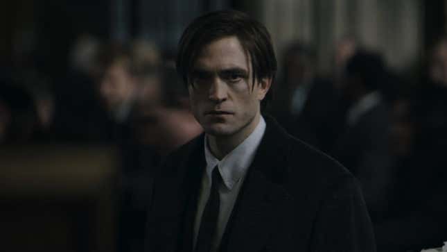 Robert Pattinson as Batman. 