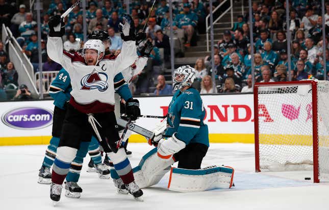 Image for article titled Now The Sharks Want An Apology From The NHL For A Controversial Call