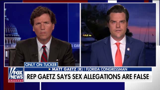 Image for article titled For Once, Tucker Carlson&#39;s Facial Expression Makes Sense
