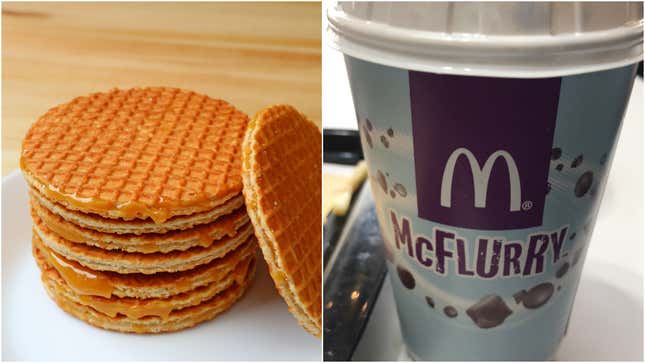 Image for article titled The McDonald’s Stroopwafel McFlurry rumors are true [Updated]