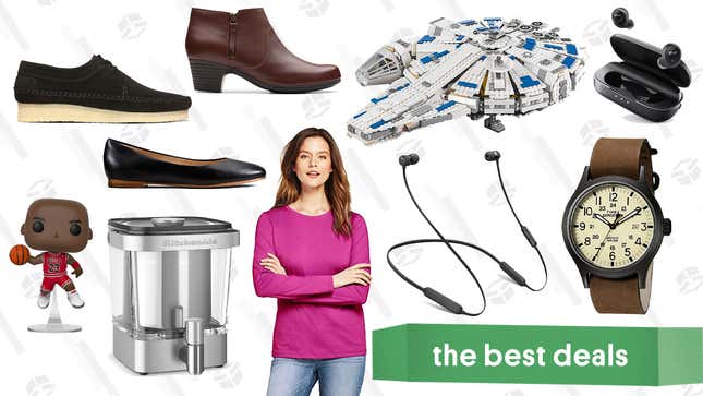Image for article titled Friday&#39;s Best Deals: LEGO Millennium Falcon, Anker True Wireless Headphones, Too Faced Sale, and More